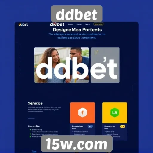 Interface e design do site ddbet
